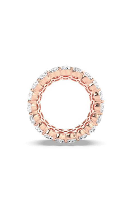 9CTW Pear Shaped Lab Grown Diamond (F/VS) Eternity Band Ring in 14K Gold