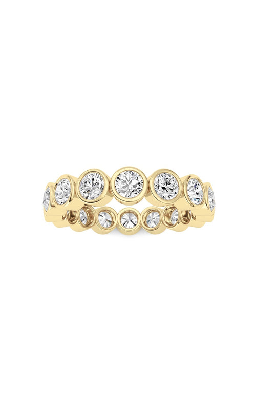 1.6CTW Round Shaped Lab Grown Diamond (F/VS) Eternity Band Ring in 14K Gold