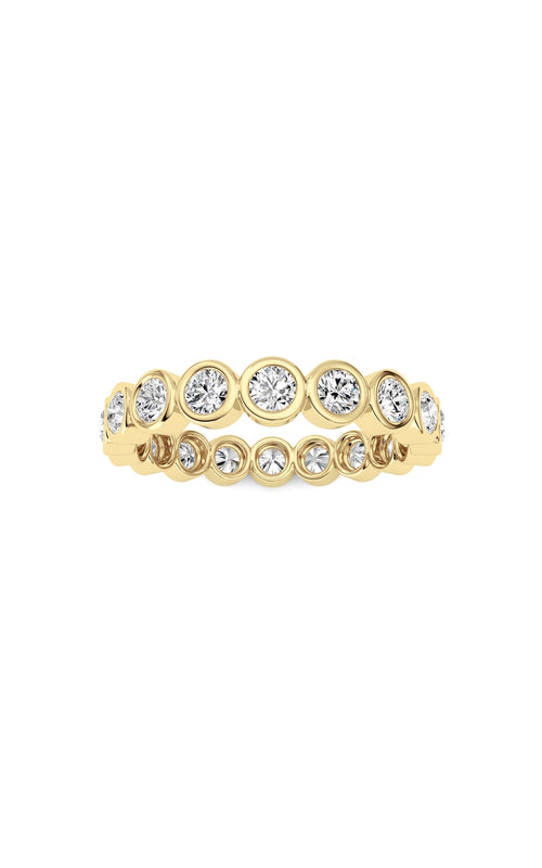 1.8CTW Round Shaped Lab Grown Diamond (F/VS) Eternity Band Ring in 14K Gold