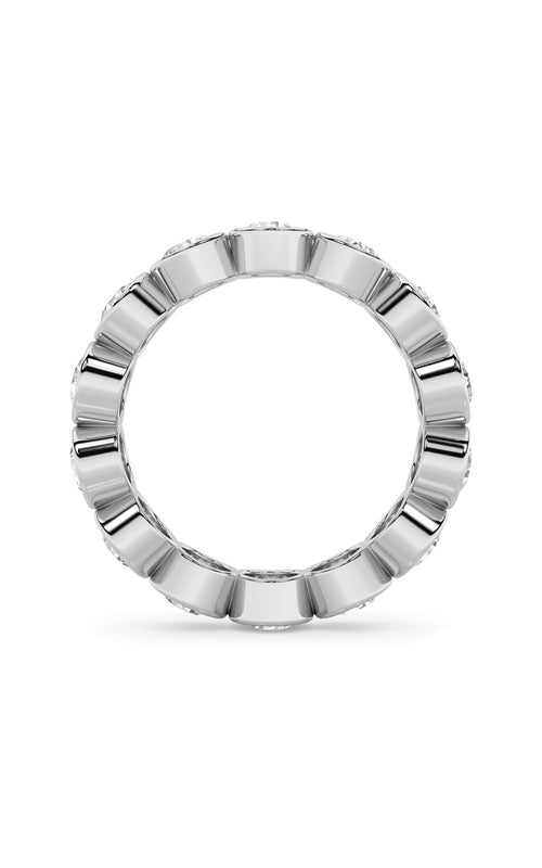 2.5CTW Round Shaped Lab Grown Diamond (F/VS) Eternity Band Ring in 14K Gold