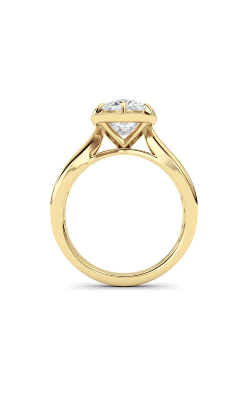 14K White Gold Ring KJ02491R.CE-3-21F