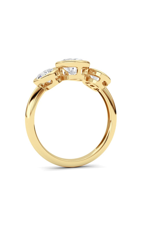 14K White Gold Ring KJ02697R.OV-2-21F