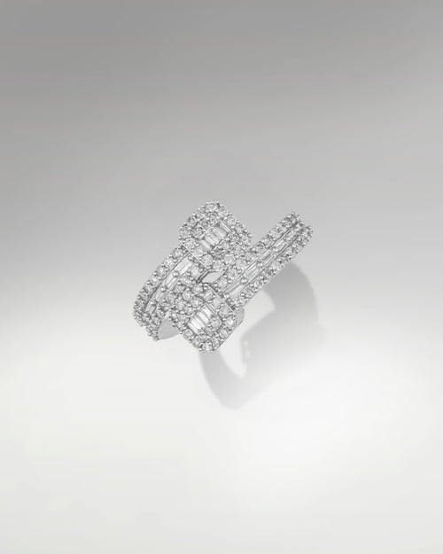 10k White Gold 0.97ct Diamond Ring at Lucid Diamond Co. in Dallas