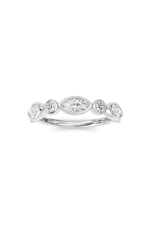 14K White Gold Ring KJ02348R.MQ-1-21F