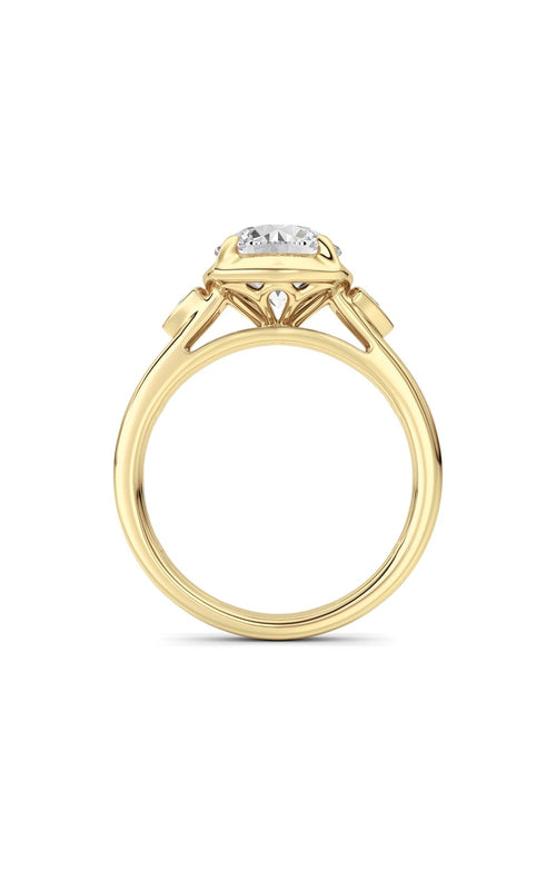 14K White Gold Ring KJ02618R.RD-2-21F