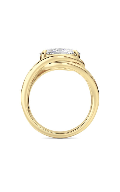 14K White Gold Ring KJ03285R.OV-3-21F