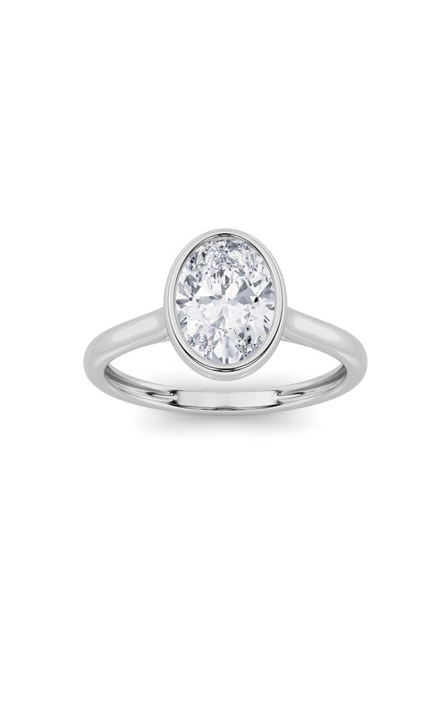 14K White Gold Ring KJ40039R.OV-1-21F