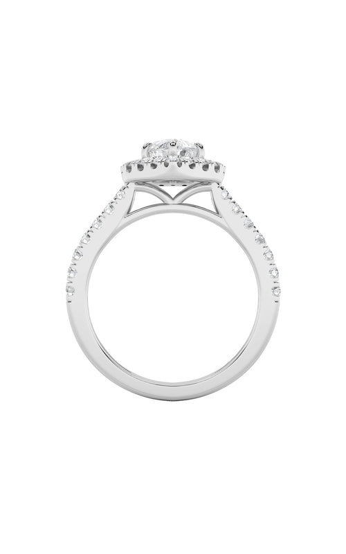 1.5CTW Heart Shaped Lab Grown Diamond (F/VS) Heart Shaped Ring in 14K Gold
