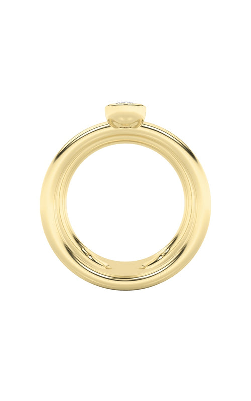 0.75CTW MX Shaped Lab Grown Diamond (G/VS) Ring in Silver|14K Yellow Gold
