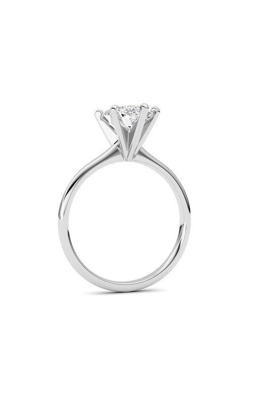2CTW Marquise Shaped Lab Grown Diamond Classic Solitaire Ring in 14K Gold (F/VS)