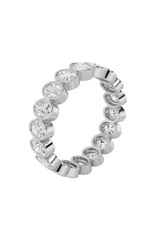 2.75CTW Round Shaped Lab Grown Diamond (F/VS) Eternity Band Ring in 14K Gold