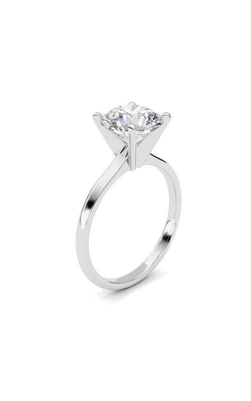 1CTW Round Shaped Lab Grown Diamond Classic Solitaire Ring in 14K Gold (F/VS)