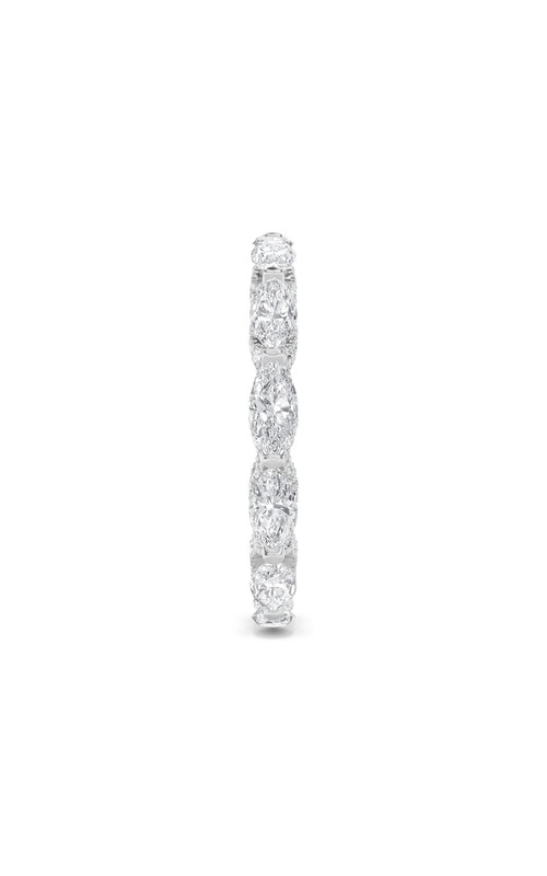 2.5CTW Marquise Shaped Lab Grown Diamond (F/VS) Eternity Band Ring in 14K Gold
