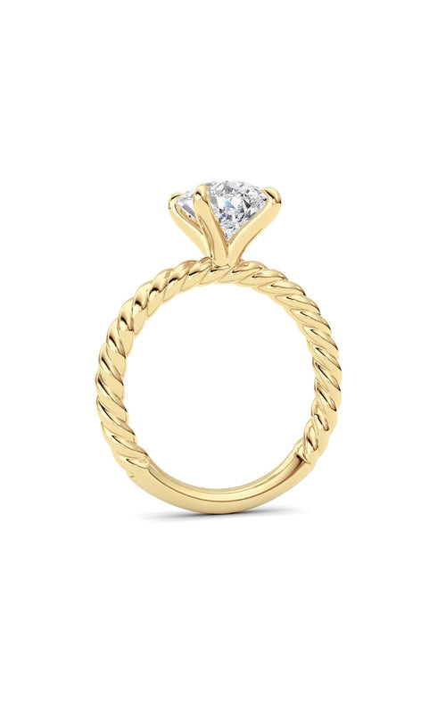 Pear Lab Grown Diamond (F/VS ) Ring in 14K Gold