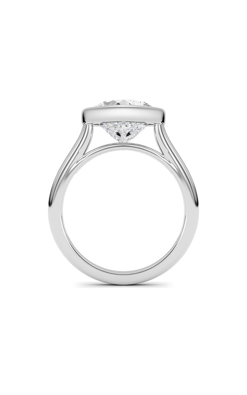 Heart Lab Grown Diamond (F/VS ) Ring in 14K Gold
