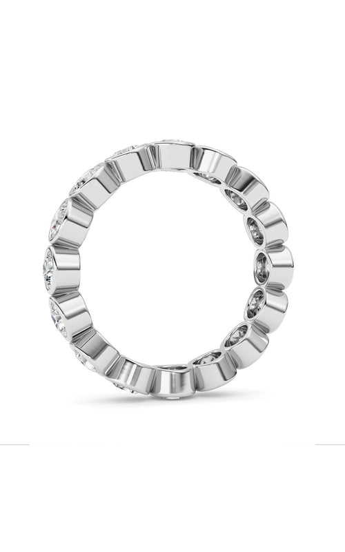 1.6CTW Round Shaped Lab Grown Diamond (F/VS) Eternity Band Ring in 14K Gold