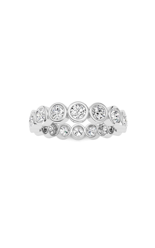 2CTW Round Shaped Lab Grown Diamond (F/VS) Eternity Band Ring in 14K Gold