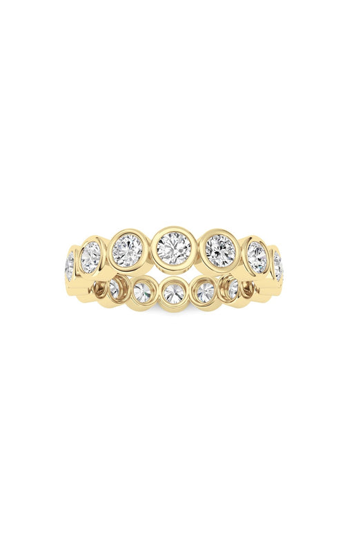 2CTW Round Shaped Lab Grown Diamond (F/VS) Eternity Band Ring in 14K Gold