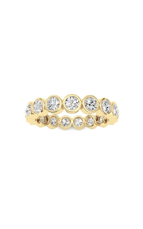 2.2CTW Round Shaped Lab Grown Diamond (F/VS) Eternity Band Ring in 14K Gold
