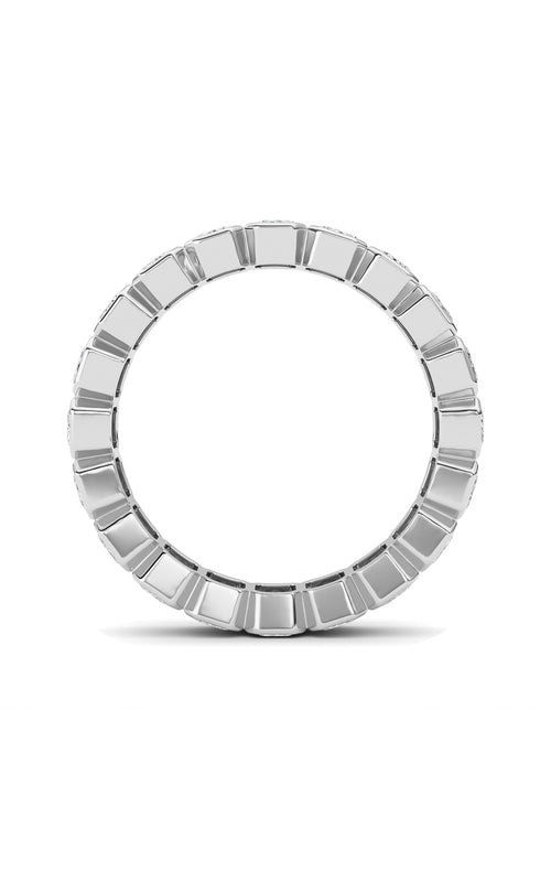 3.00CTW Emerald Shaped Lab Grown Diamond (F/VS) Eternity Band Ring in 14K Gold