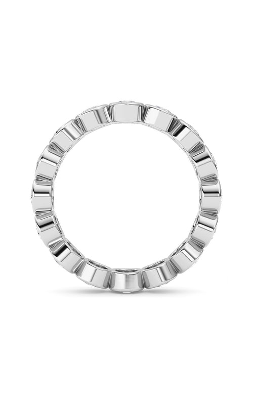 2.4CTW Round Shaped Lab Grown Diamond (F/VS) Eternity Band Ring in 14K Gold