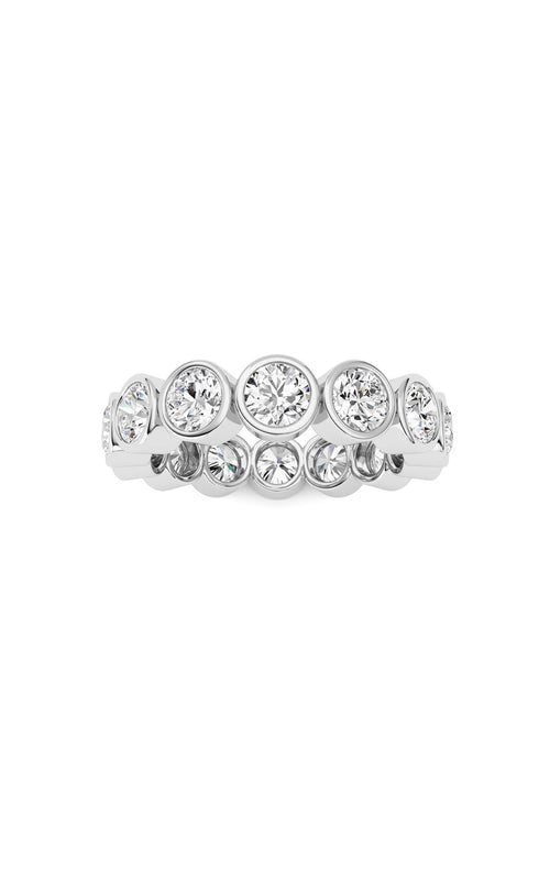 3.1CTW Round Shaped Lab Grown Diamond (F/VS) Eternity Band Ring in 14K Gold