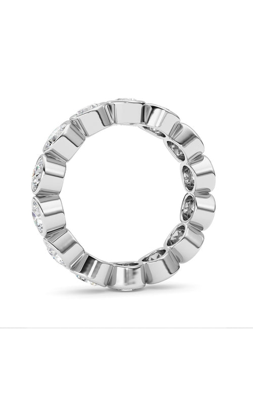 3.1CTW Round Shaped Lab Grown Diamond (F/VS) Eternity Band Ring in 14K Gold