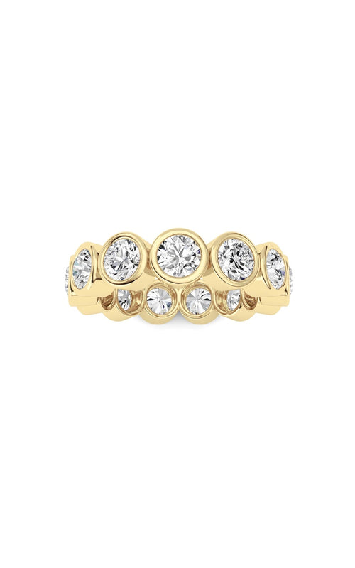 3.2CTW Round Shaped Lab Grown Diamond (F/VS) Eternity Band Ring in 14K Gold
