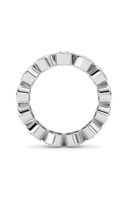 3.2CTW Round Shaped Lab Grown Diamond (F/VS) Eternity Band Ring in 14K Gold