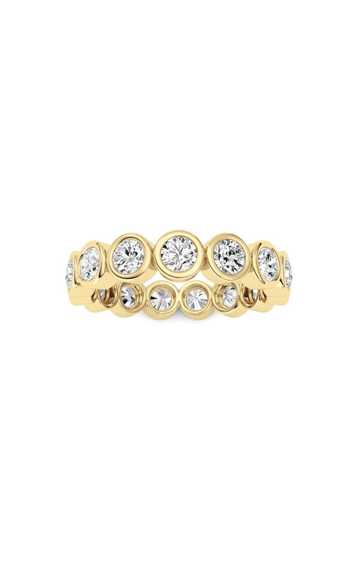 3.8CTW Round Shaped Lab Grown Diamond (F/VS) Eternity Band Ring in 14K Gold