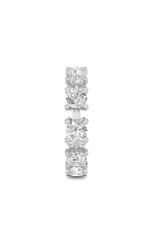 3CTW Round Shaped Lab Grown Diamond (F/VS) Eternity Band Ring in 14K Gold