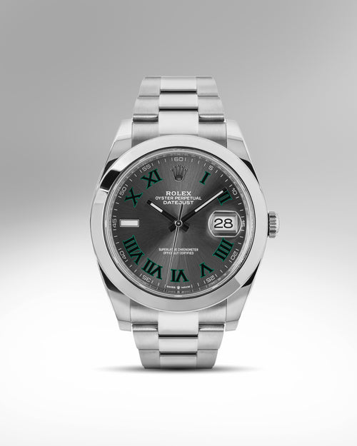 Rolex Datejust 126300 Wimbledon Dial